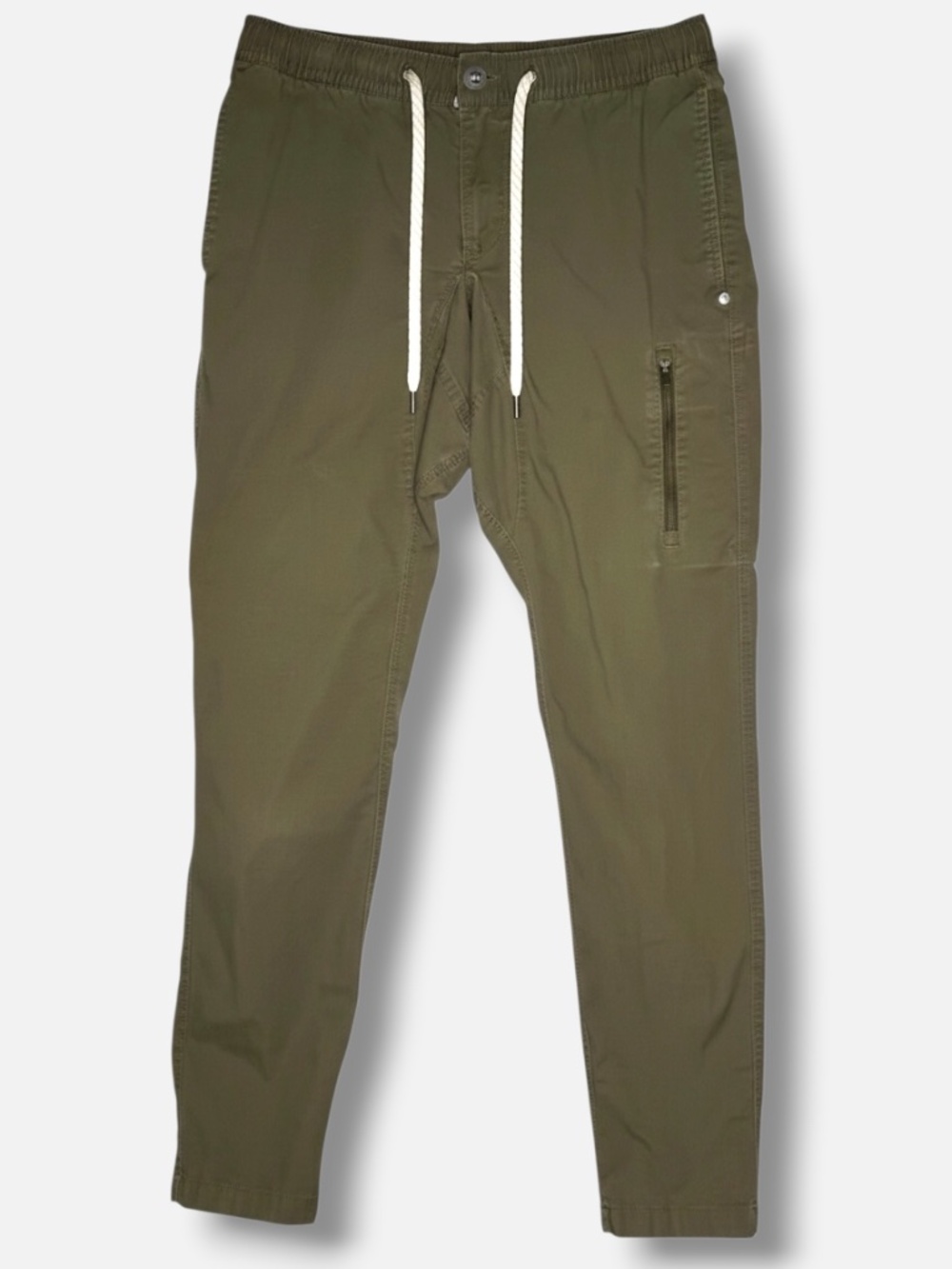 Vuori Ripstop Pant Men's Small Brown Olive Utility Hiking Travel Pants